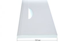 Панель передняя (белая, большая) нижнего ящика холодильника Атлант