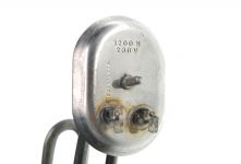 ТЭН (нагреватель) водонагревателя RSCA SG 1200W овальный фланец M4-M5