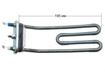ТЭН (нагреватель) L=200 мм, 1950W, гнутый без отверстия стиральной машины Ardo