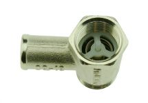 Предохранительный (обратный) клапан без рычажка водонагревателя 1/2'' 8.5 бар Италия