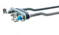 ТЭН (нагреватель) L=290 мм, 1750W, немного изогнут, без отверстия стиральной машины Indesit, Ariston ORIGINAL