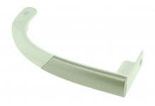 Ручка двери (нижняя левая) белая холодильника Beko